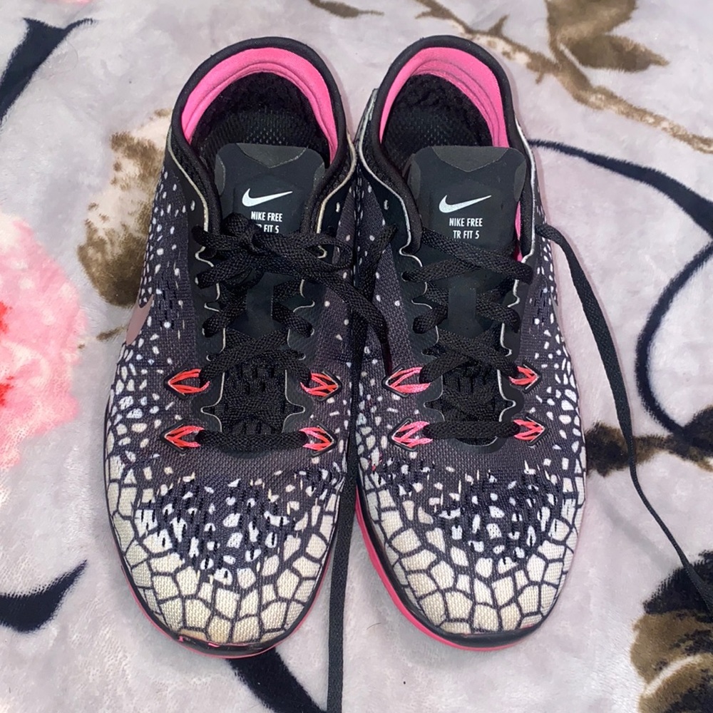 NIKE FREE 5.0 TR FIT PRINT TRAINING SHOES